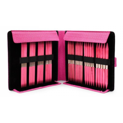 LYKKE Nadelspiel-Set Blush, Magenta, 15 cm (4.00–9.00 mm)