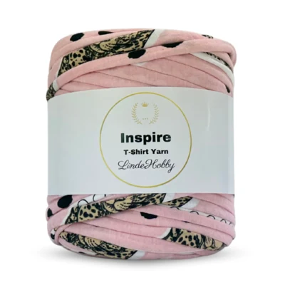 120 Rosa mit Tierprint