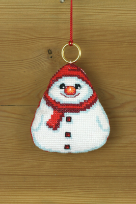 Stickset Schneemann 8 x 8 cm