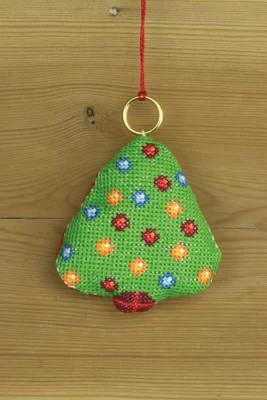 Stickpackung Weihnachtsbaum 8 x 8 cm