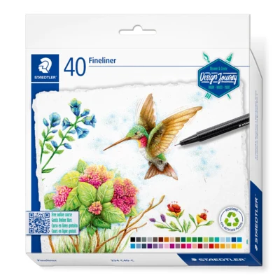 STAEDTLER Tripus Fineliner 334, 40 Stück