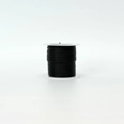 HobbyArts Lederschnur, 10 m, Schwarz 1.00 mm