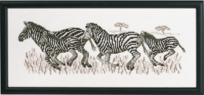 Stickset Zebras R5496 36 x 15 cm