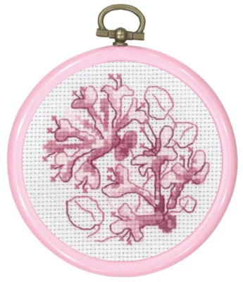 Stickset Rosa Geißblatt 8 Ø