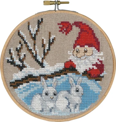 Stickset Kaninchen & Wichtel m/5810/13 13 Ø