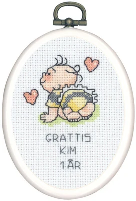 Stickpackung Kim 2 m/R5961/00 7 x 9 cm