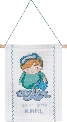 Stickset Qualle B5129/18 18 x 25 cm