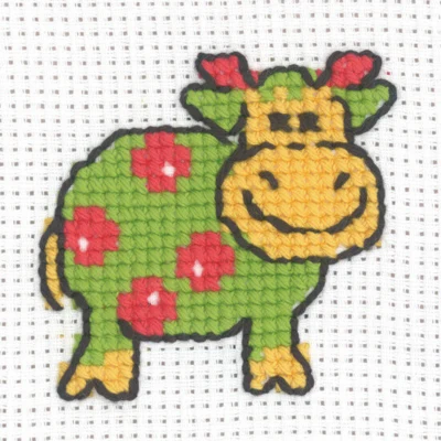 Stickset Kuh 8 x 8 cm
