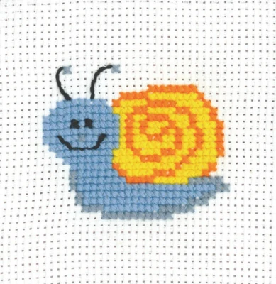 Stickset MFK Schnecke 8 x 8 cm