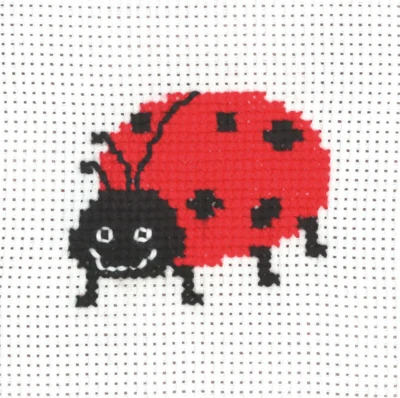 Stickset MFK Marienkäfer 8 x 8 cm