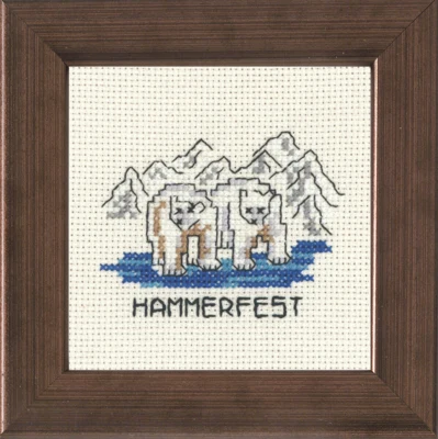 Stickpackung Hammerfest 10 x 10 cm R5370