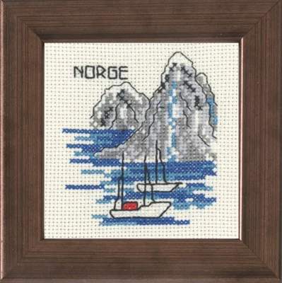 Stickset Boot Norwegen 10 x 10 cm R5370