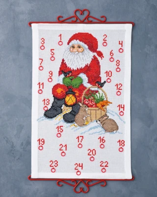Stickset Weihnachtsmann & Kaninchen B 5125/35