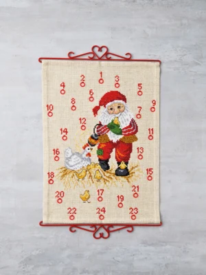 Stickpackung Weihnachtsmann & Küken 5125/38