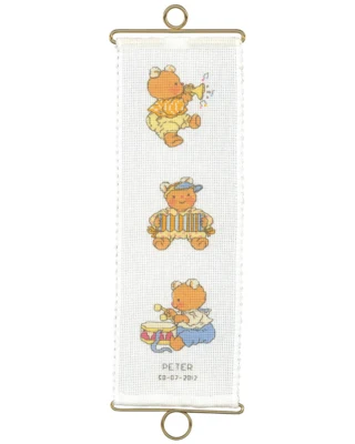 Stickset Happy Friends 10 x 30 cm m/5188/10