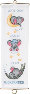 Stickset Taufe Aleksander m/5188/14 14 x 44
