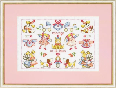 Stickset Margo Geburtstagsm. 38 x 28 cm