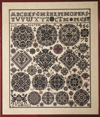 Stickset Vierlande 1826 54 x 63 cm