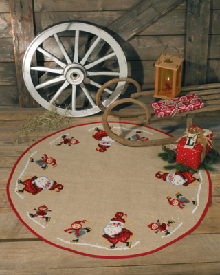 Stickset Eislaufen 120 Ø