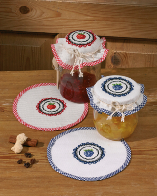 Stickset Brombeere 2 Stk. 16 cm Ø