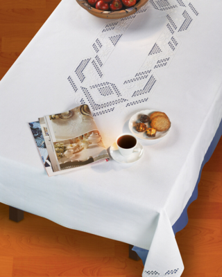 Stickset Hardanger 135 x 220 cm