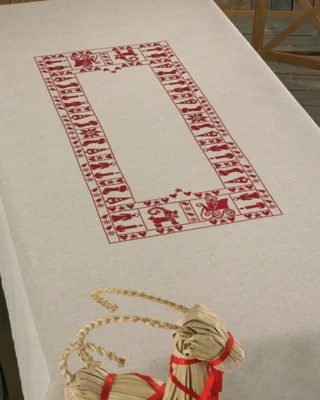 Stickset Weihnachtsstimmung 140 x 220 cm