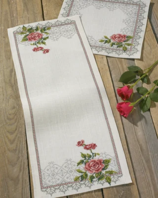 Stickset Kamelia 28 x 72 cm