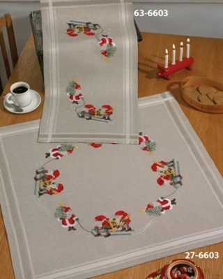 Stickset Drei Wichtel 40x80 cm