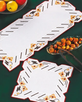 Stickset Hardanger 29 x 62 cm