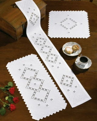 Stickset Hardanger 17 x 125 cm