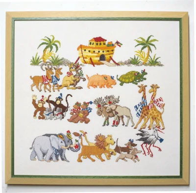 Stickset Arche Noah 54 x 50 cm