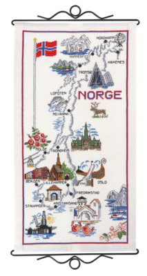 Stickset Norwegen 29 x 56 cm B5123/30