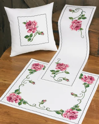 Stickset Rose 29 x 98 cm
