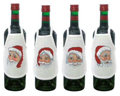 Stickset 4 Wichtelköpfe 10 x 15 cm