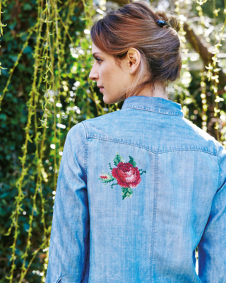 Stickset Rosen 10 x 10 cm