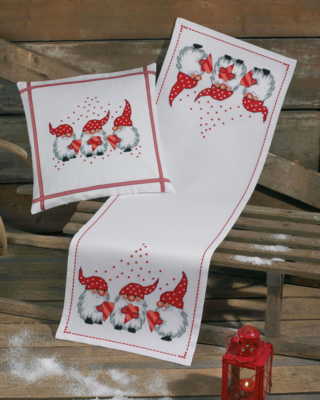 Stickset Polkanisser 40 x 40 cm