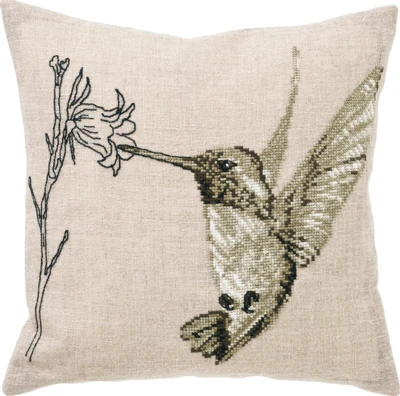 Stickerei-Kit Kolibri 40 x 40 cm