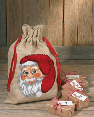 Stickset Weihnachtssack 39 x 55 cm