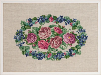 Stickset Rosen 60 x 44 cm