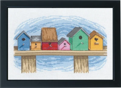Stickset Vogelhausreihe 29 x 20 cm