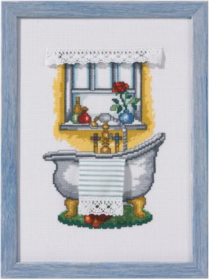 Stickerei-Set Bad 20 x 28 cm R5386