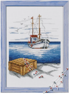 Stickset Schoner 20 x 28 cm