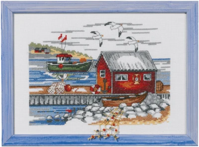 Stickset Schwedischer Schärengarten 20 x 28 cm
