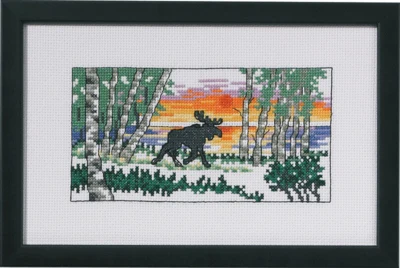 Stickset Silhouette Elch R5320 24 x 15 cm