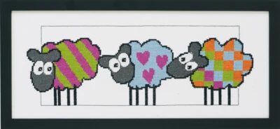 Stickset Schaf R5496 36 x 15 cm