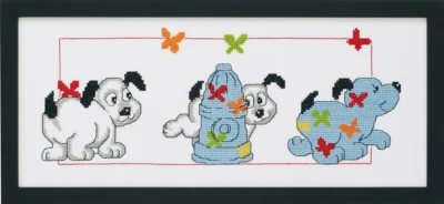 Stickset Hund R5496 36 x 15 cm