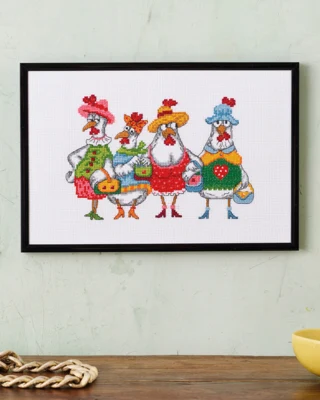 Stickset Chick-o-Holics R5705 30 x 20 cm