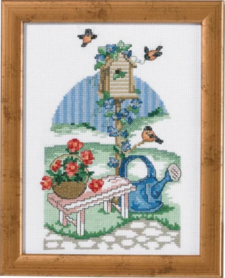 Stickset Vogelhaus R5352 18 x 23 cm