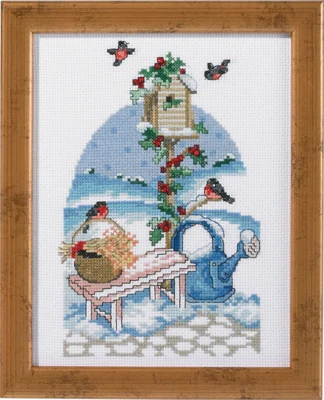 Stickset Vogelhaus R5352 18 x 23 cm