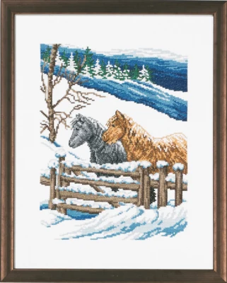 Stickset Winterweide R5369 29 x 37 cm